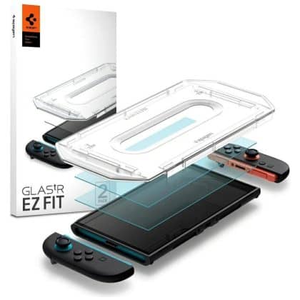 Tempered Glass Spigen Glas.tr Ez Fit For Nintendo Switch 2 (2pcs)