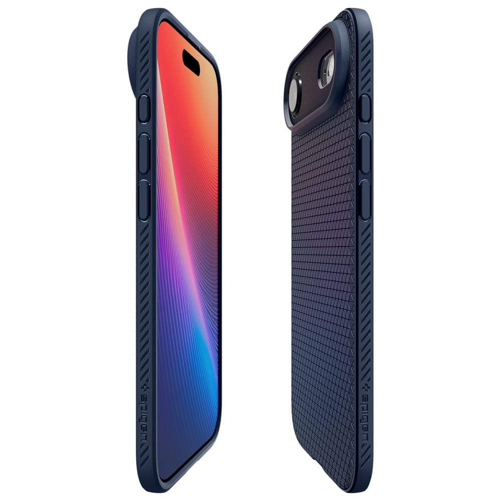 Θήκη Spigen Liquid Air Για iPhone - Μπλε - Image 7