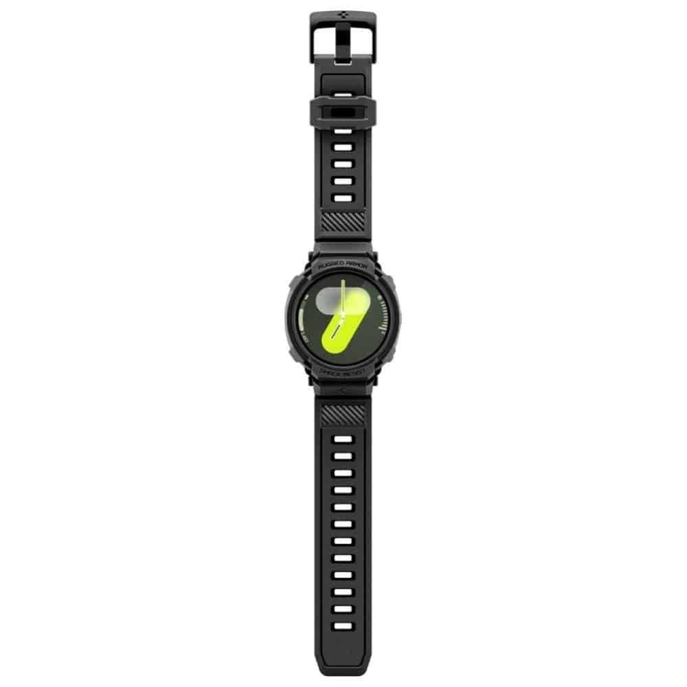 Spigen Rugged Armor Pro Do Samsung Galaxy Watch 8 44mm Czarny - Image 7
