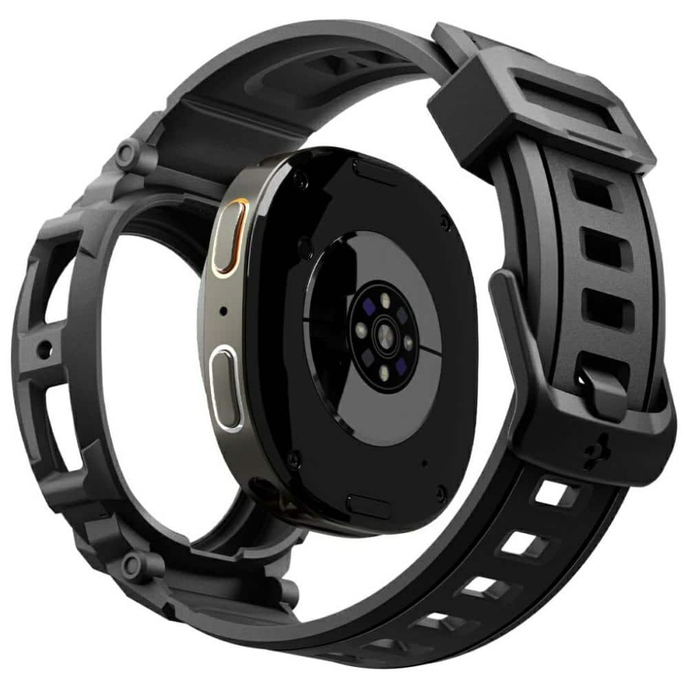 Spigen Rugged Armor Pro Do Samsung Galaxy Watch 8 44mm Czarny - Image 8
