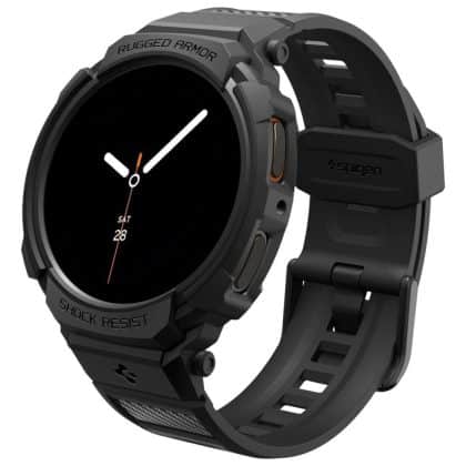 Spigen Rugged Armor Pro Για Samsung Galaxy Watch 8 44mm Μαύρο