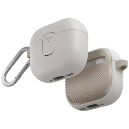 Case Uniq Clyde For Airpods 4 Lock Case Beige