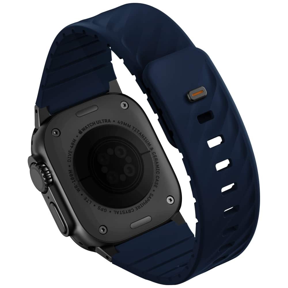 Strap Uniq Fluo για Apple Watch 49/46/45/44/42/41/40mm Magnetic Blue - Image 2
