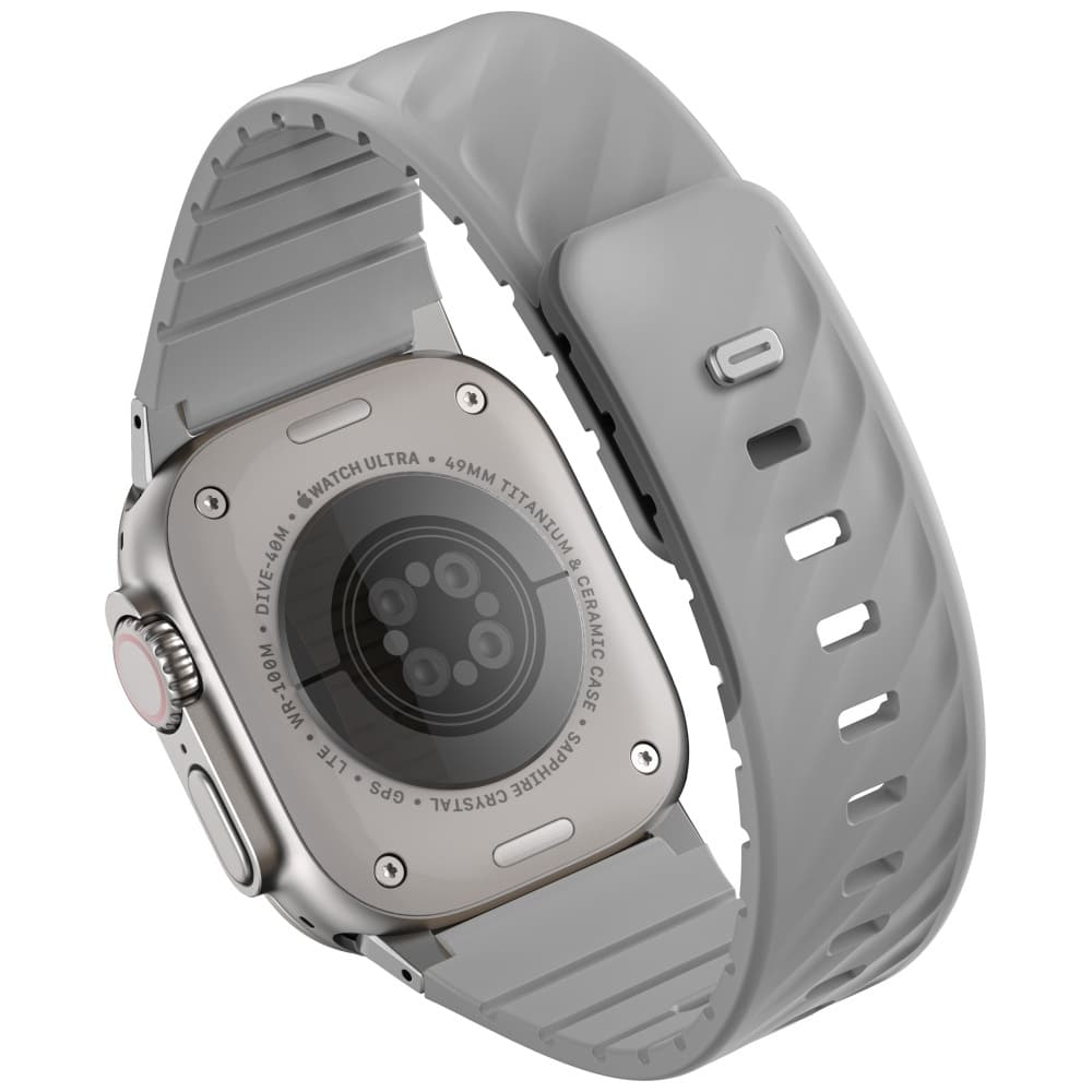 UNIQ Fluo - θήκη για Apple Watch 40mm / 41mm 42mm 44mm 45mm 46mm 49mm Ultra - Γκρι - Image 2