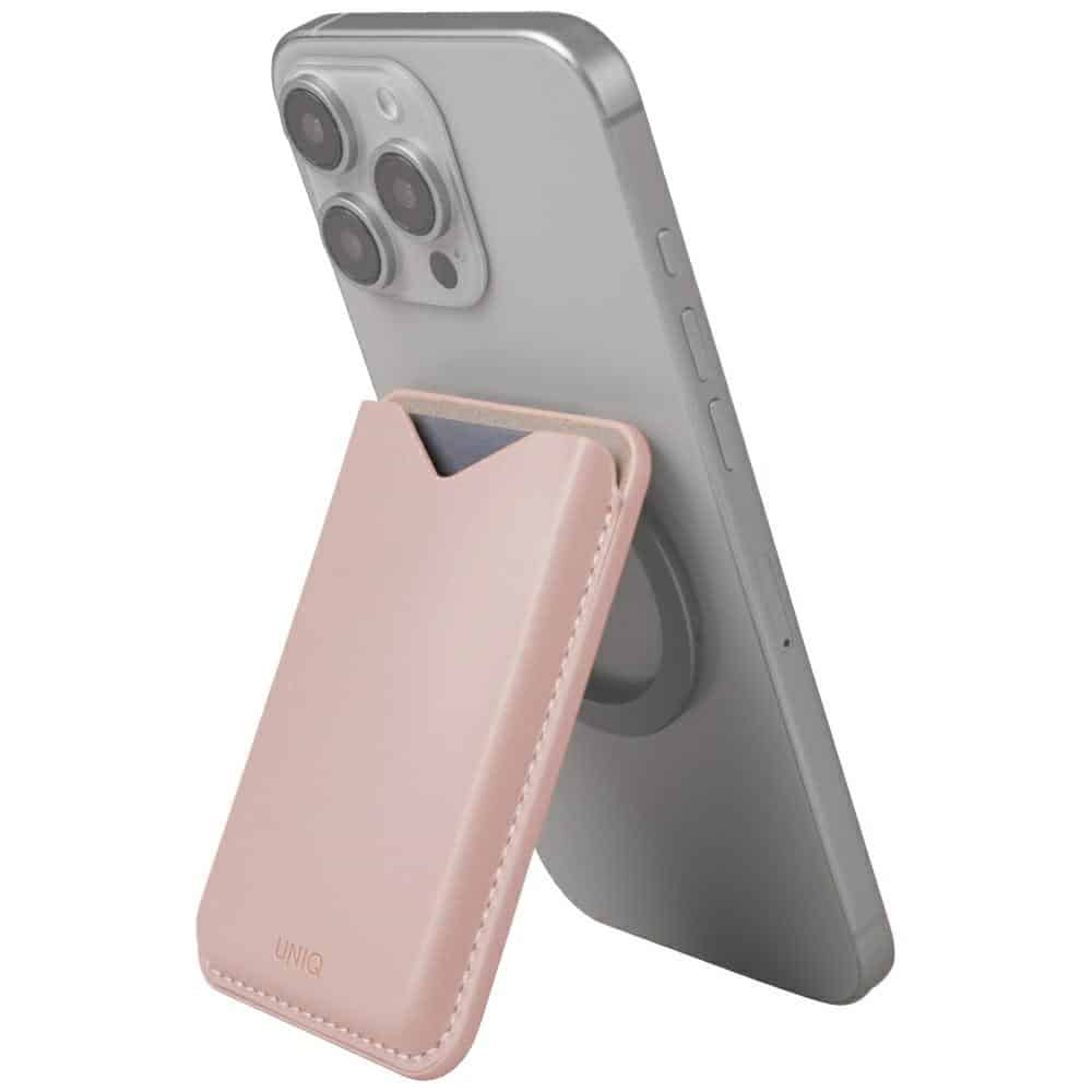 Magnetic Wallet Uniq Lyden Evo Stand Phone Pink - Image 2