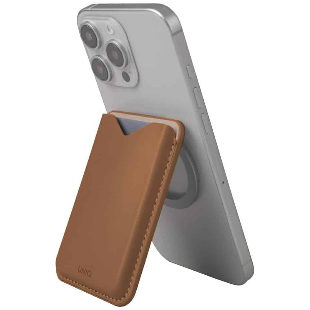 Magnetic Wallet Uniq Lyden Evo Stand Phone Caramel - Image 2
