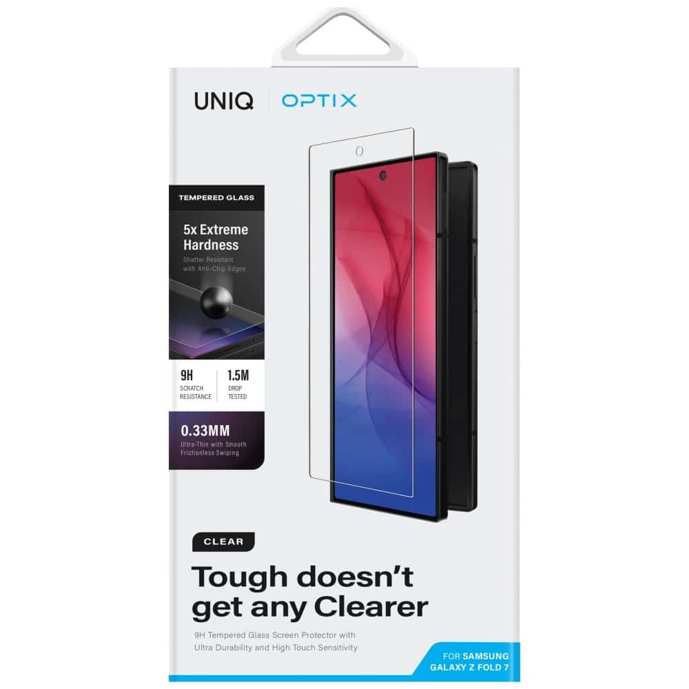 Uniq Optix Clear Tempered Glass για Samsung Galaxy Z Fold7 - Image 3