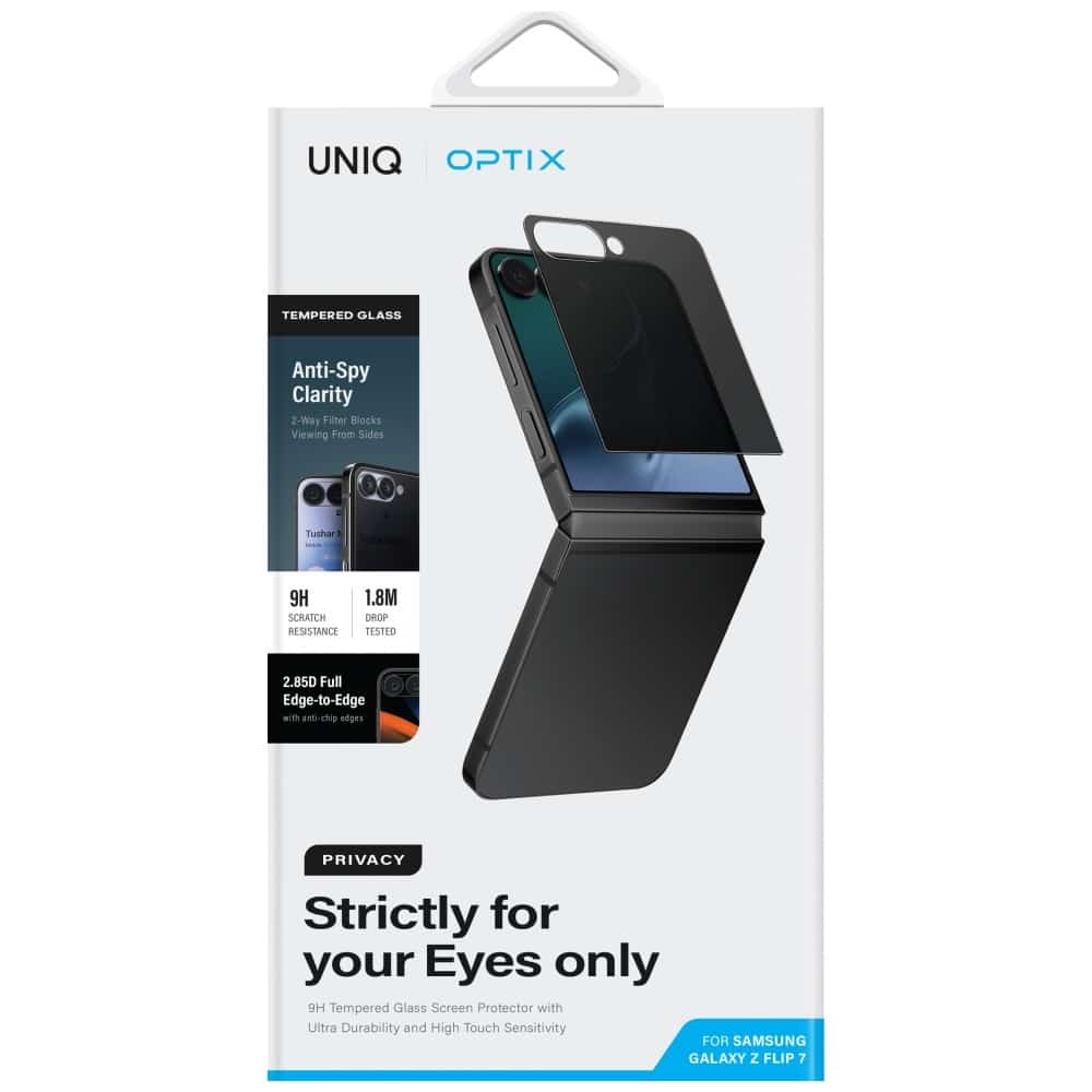 Uniq Optix Privacy Privacy Tempered Glass για Samsung Galaxy Z Flip7 - Image 3