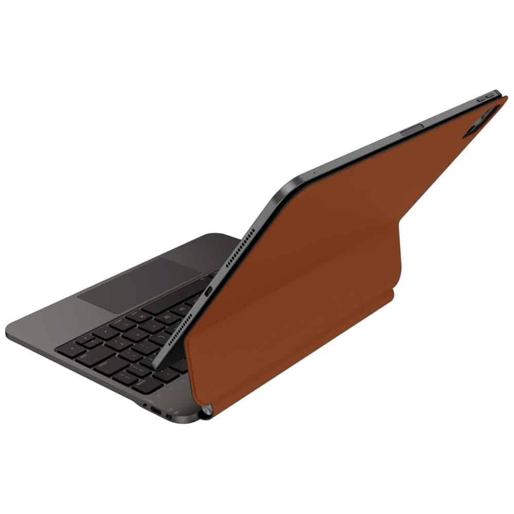 Case Uniq Venno Pro Magnetic Smart With Keyboard For iPad Pro 11" M4 (2024) Caramel - Image 2