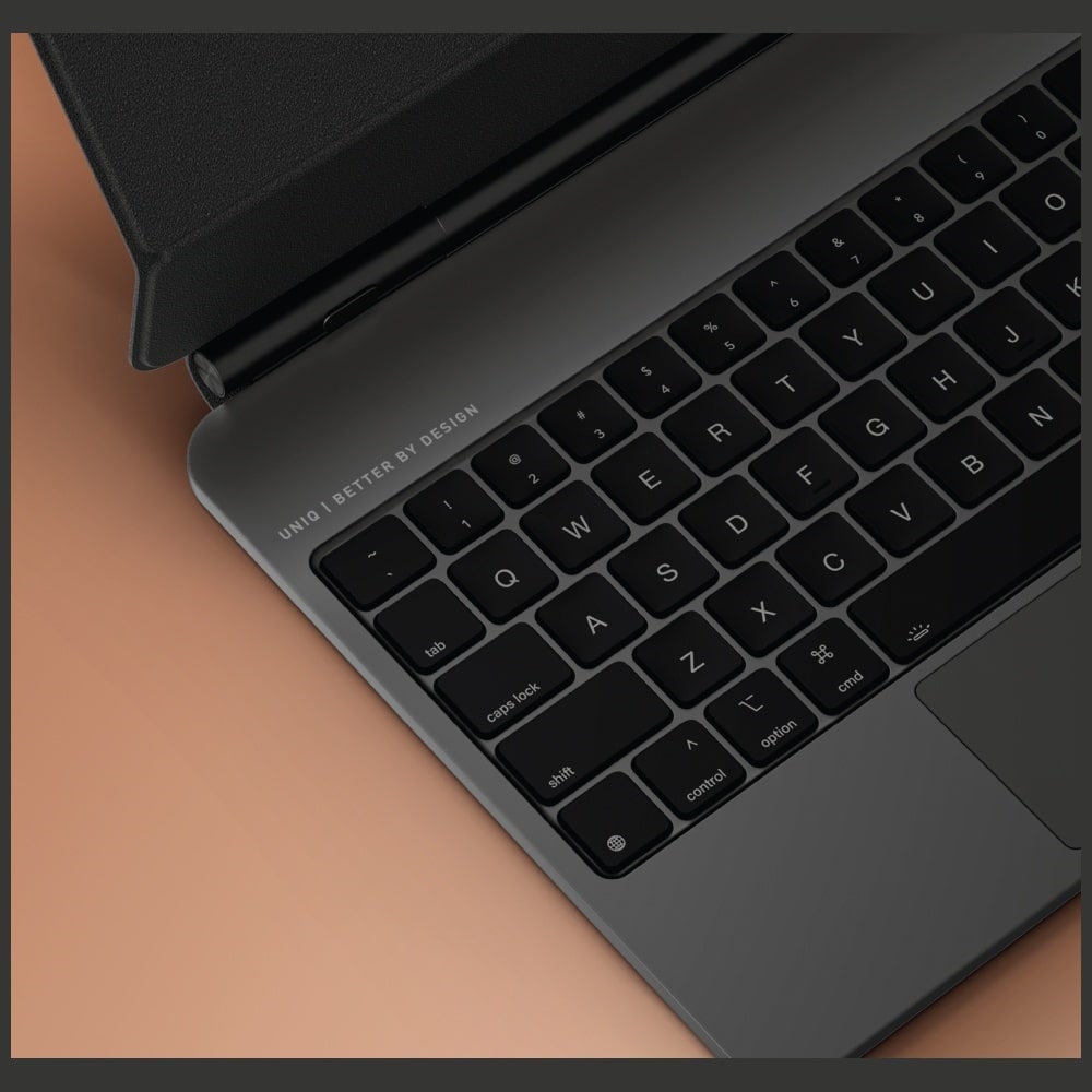 Case Uniq Venno Pro Magnetic Smart With Keyboard For iPad Pro 11" M4 (2024) Caramel - Image 6