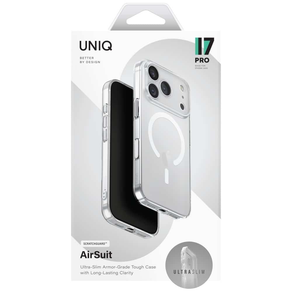 Uniq Airsuit Case για iPhone 17 Pro Magclick Charging Transparent - Image 6