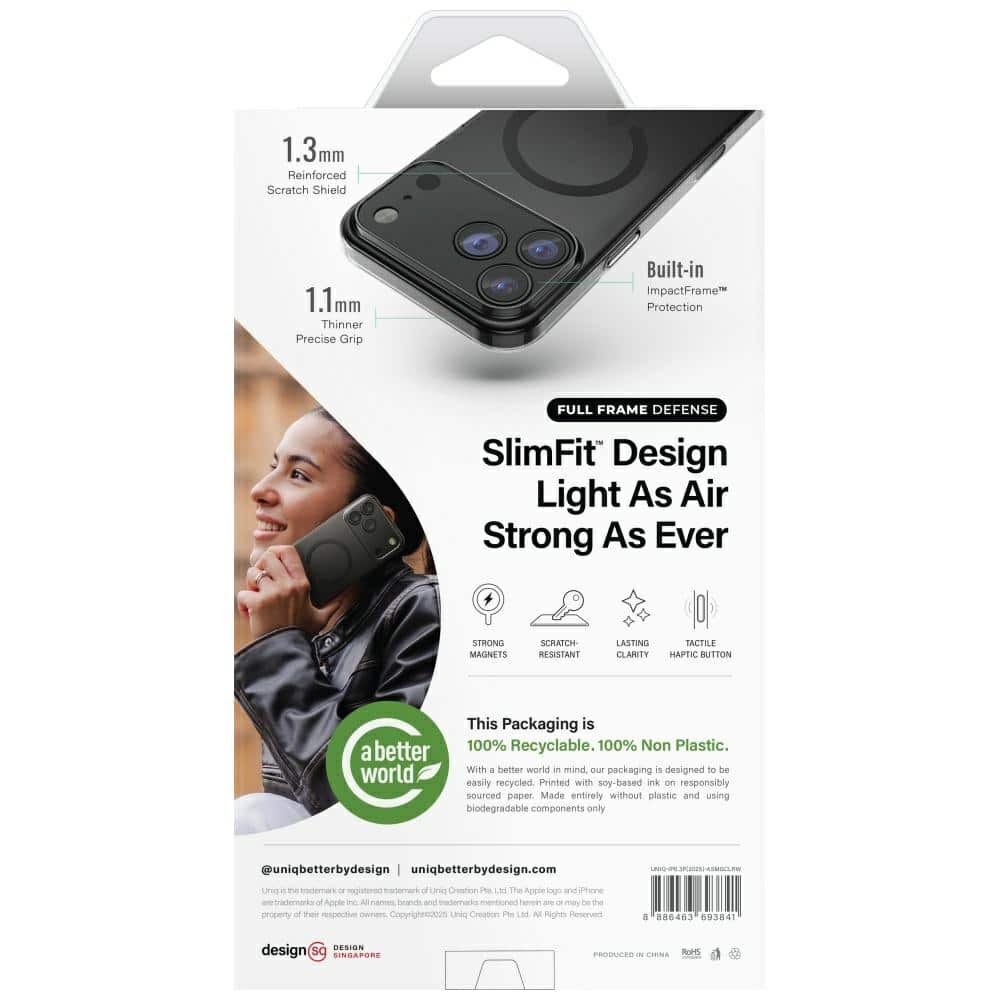 Uniq Airsuit Case για iPhone 17 Pro Magclick Charging Transparent - Image 7
