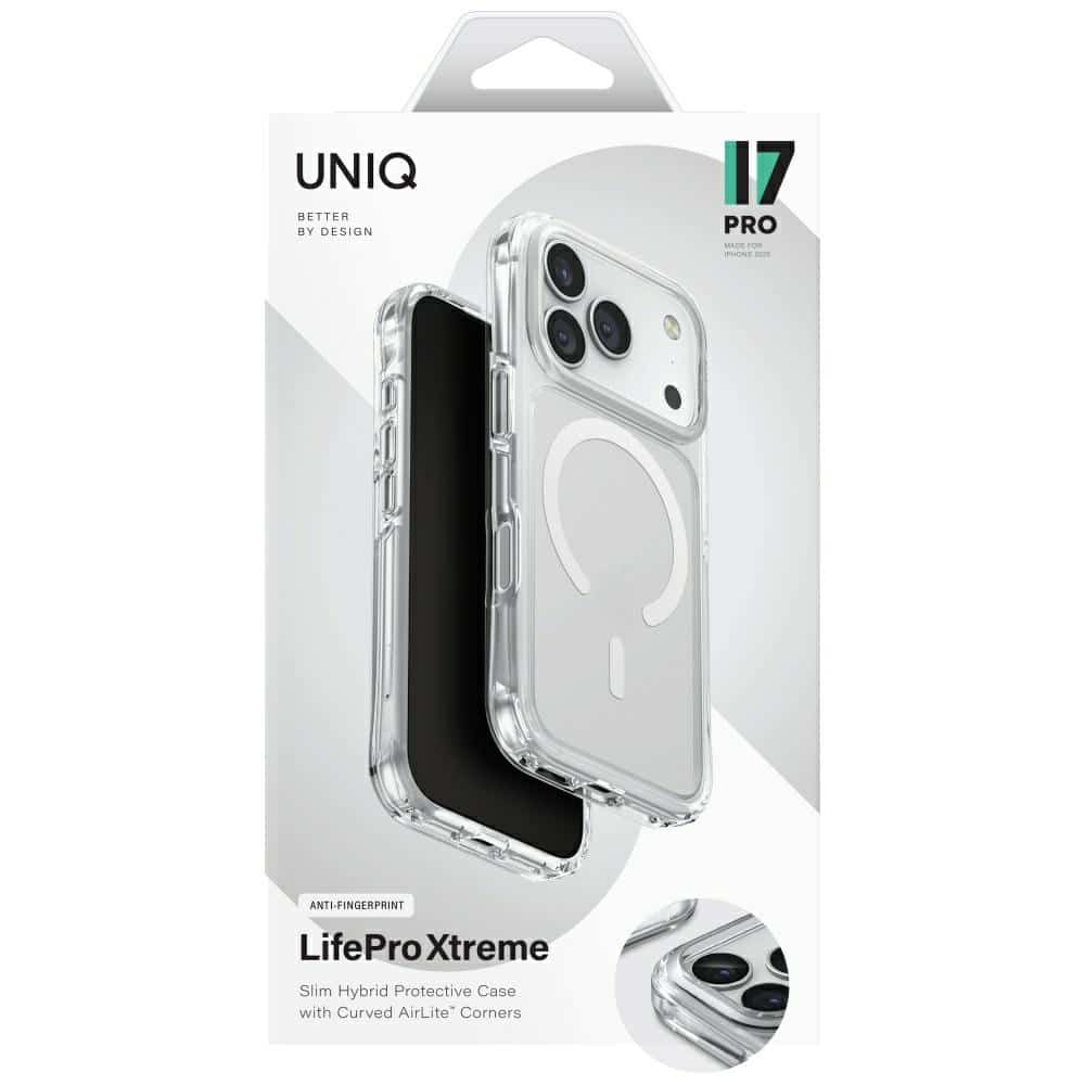 UNIQ LifePro Xtreme - θήκη για Apple iPhone 17 Pro - Διάφανο - Image 6