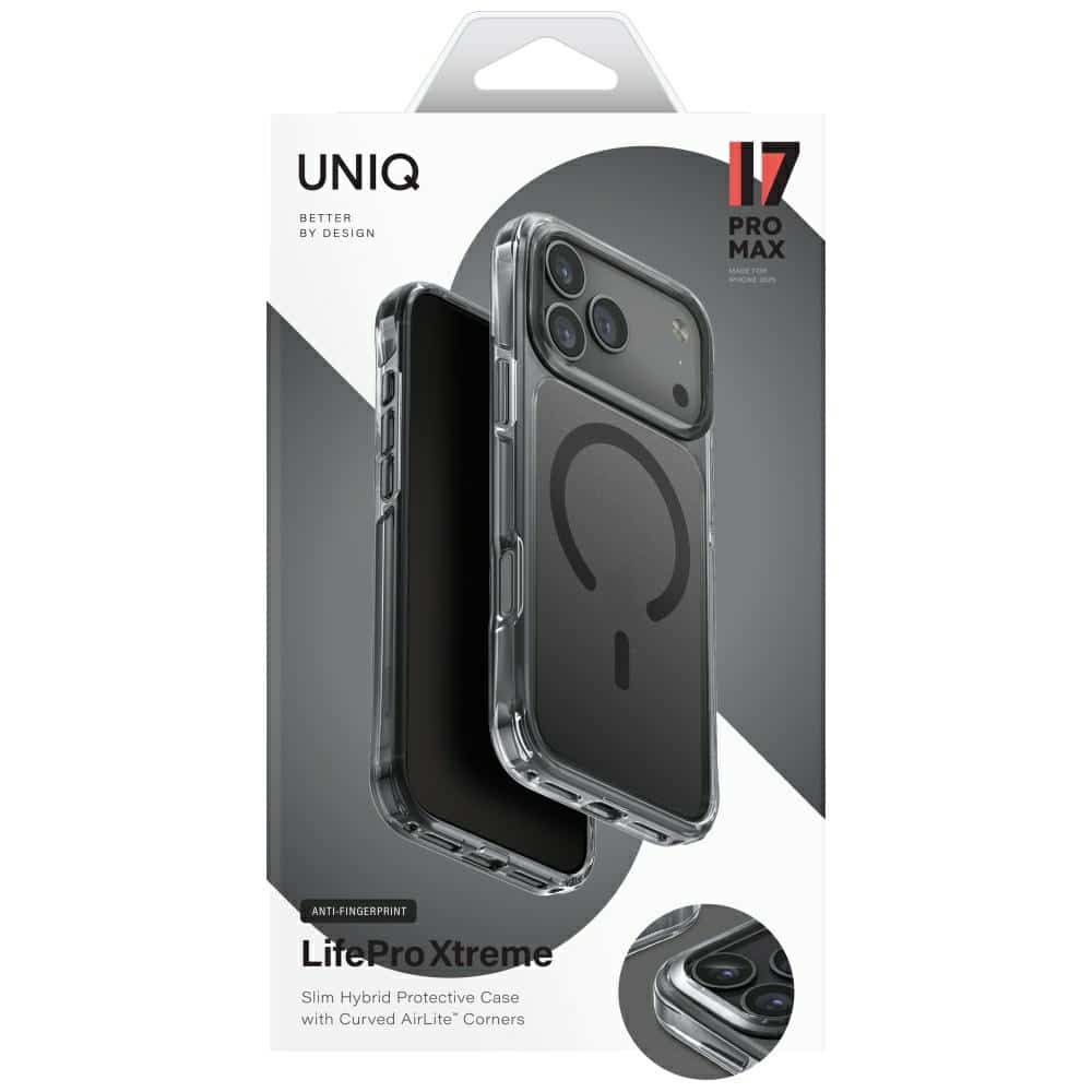 UNIQ LifePro Xtreme - θήκη για Apple iPhone 17 Pro Max - Μαύρο - Image 6