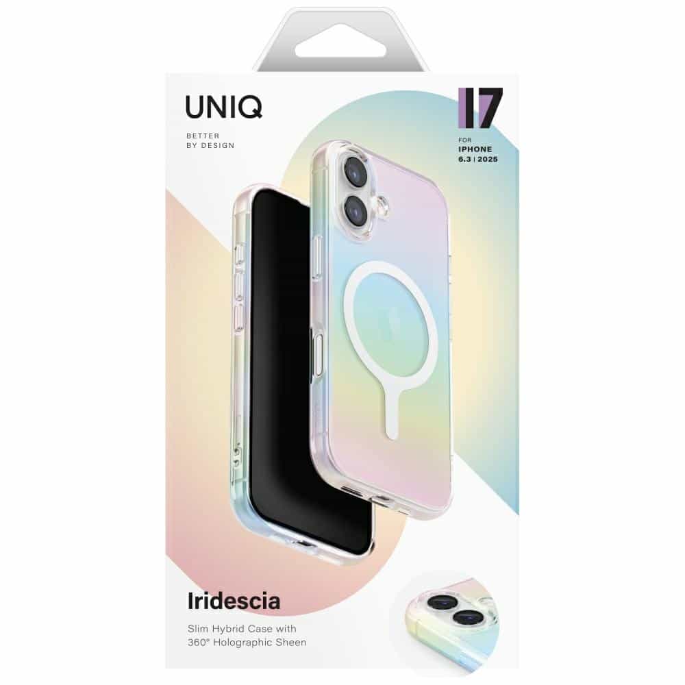 Uniq Iridescia Case για iPhone 17 Magclick Charging Holo Quartz - Image 2