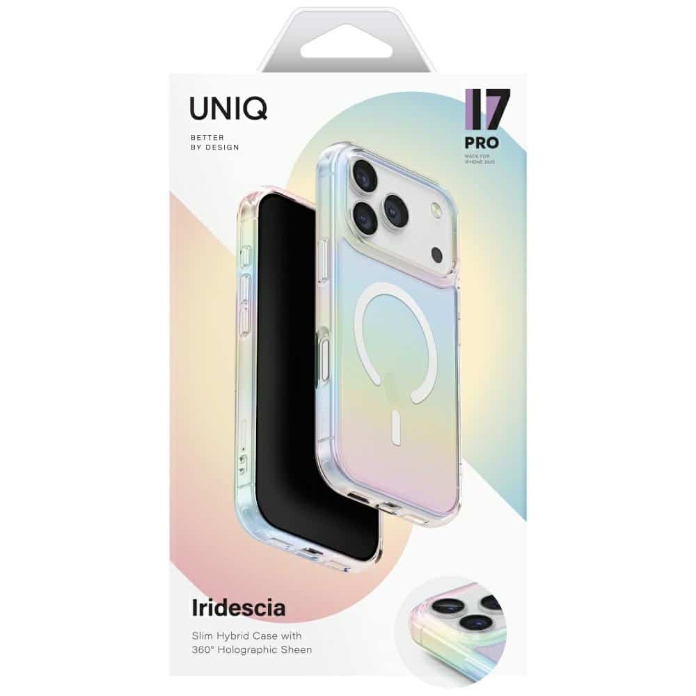 Uniq Iridescia Case για iPhone 17 Pro Magclick Charging Holo Quartz - Image 2