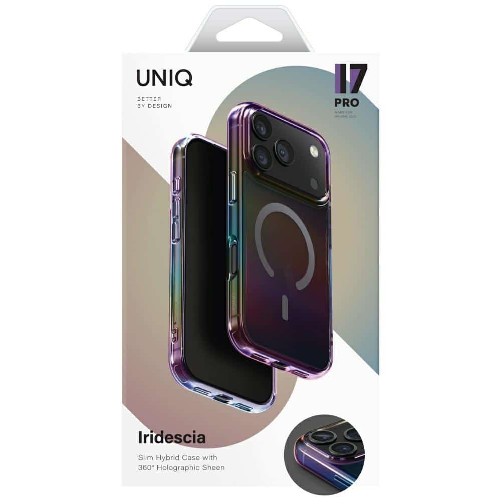 Uniq Iridescia Θήκη Για iPhone 17 Pro Με Μαγνητική Φόρτιση - Midnight Quartz - Image 6
