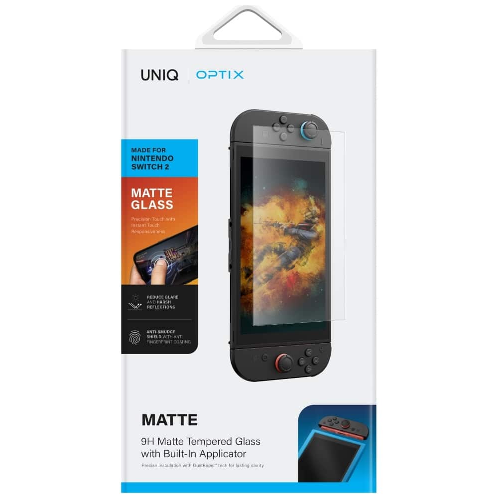 Uniq Optix Matte Tempered Glass For Nintendo Switch 2 Matte - Image 3