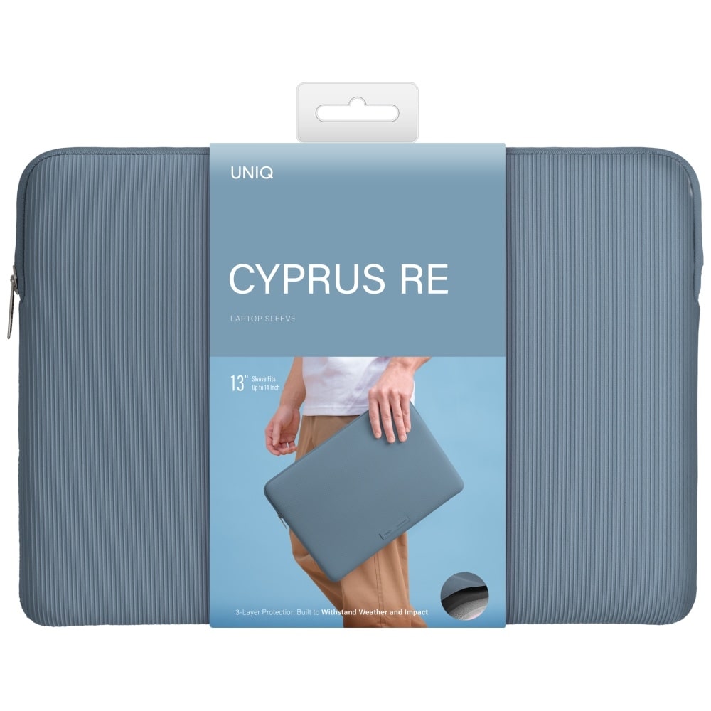 Θήκη Laptop Uniq Cyprus Ridge Edition 14" Αδιάβροχη Από Νεοπρένιο Μπλε - Image 6