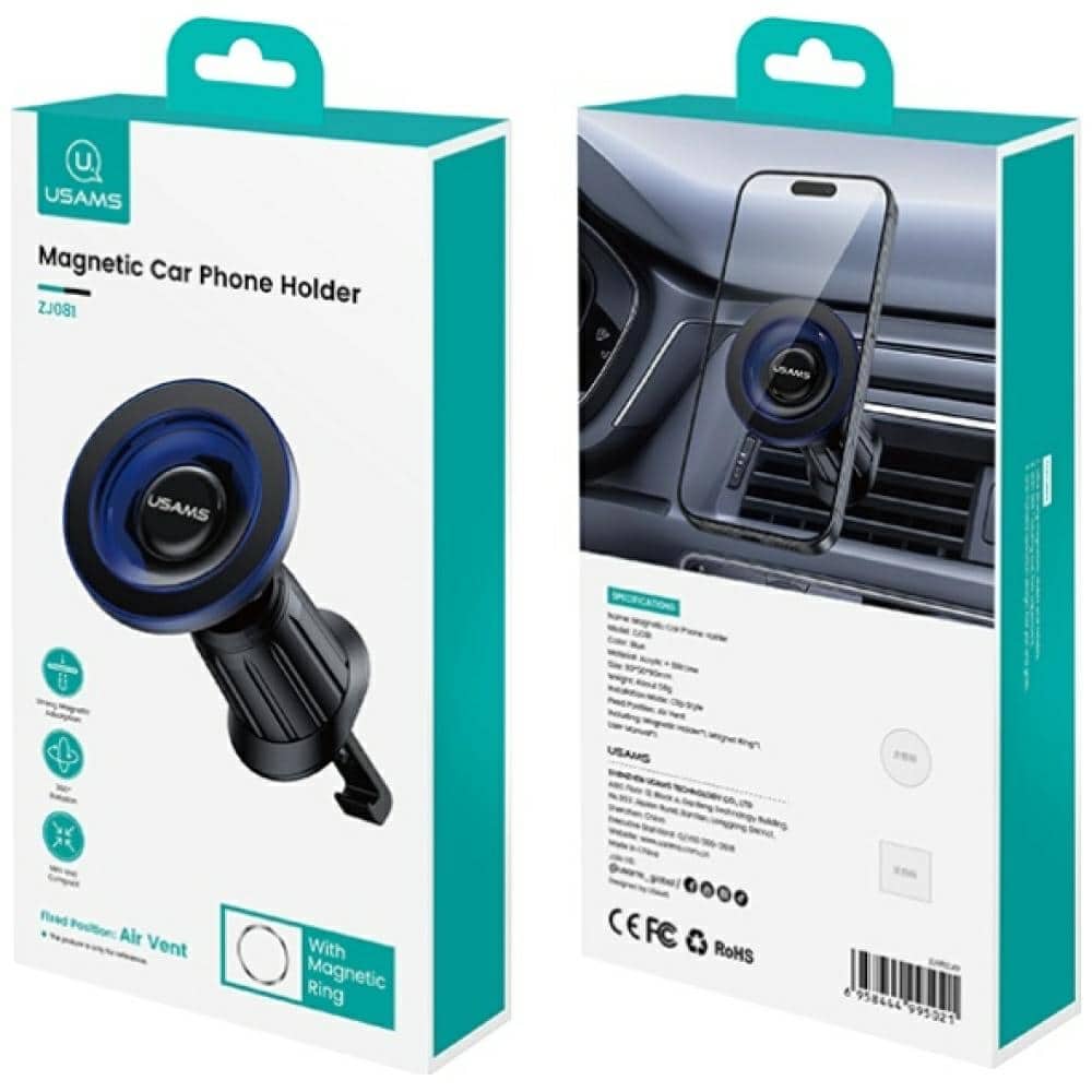 Car Holder Usams Zj081 Magnetic For Air Vent - Image 3