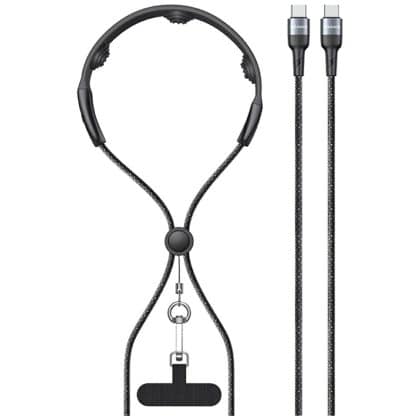 Καλώδιο Usams Sj759 U89 100w Fast Charging With Massager Black