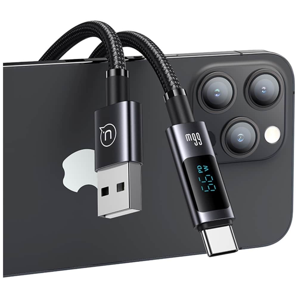 Καλώδιο Usams Sufeng Series Us-Sj673 66w 6a Fast Charging USB-C Do USB-A 1.2m Tarnish - Image 3