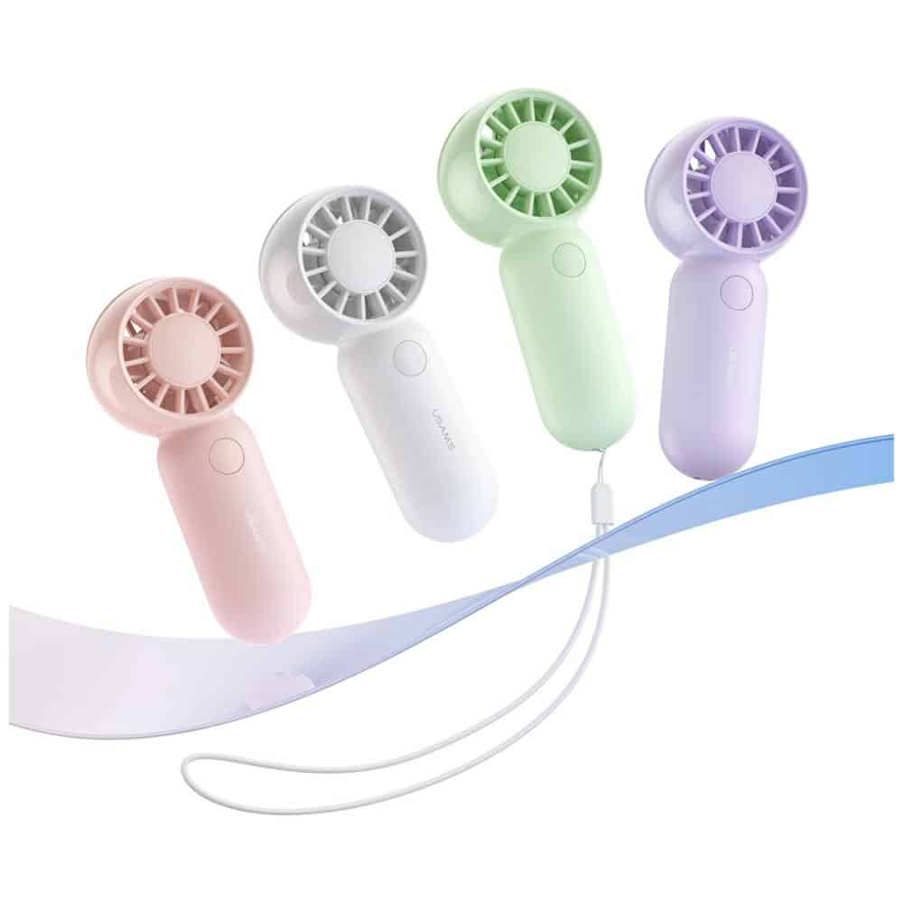 Handheld Fan Usams Mini Pocket Zb354 Pink - Image 9