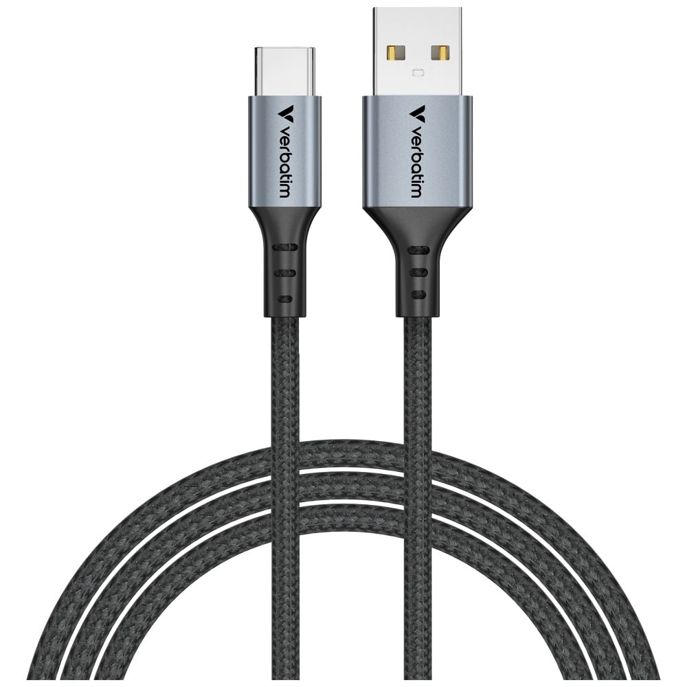 Καλώδιο Verbatim Sync & Charge USB-A To USB-C Qc 120cm Black 31843 - Image 3