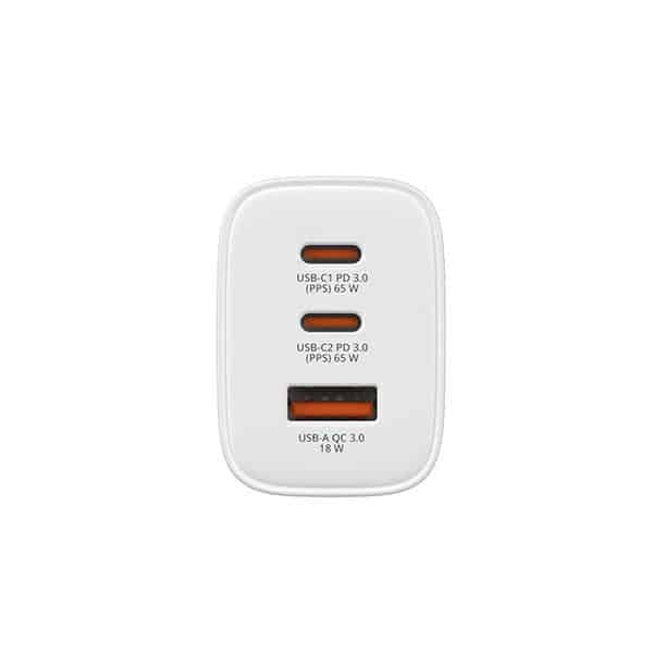 Φορτιστής Τοίχου Verbatim Essentials Gan 65w Λευκός 32353 - Image 3