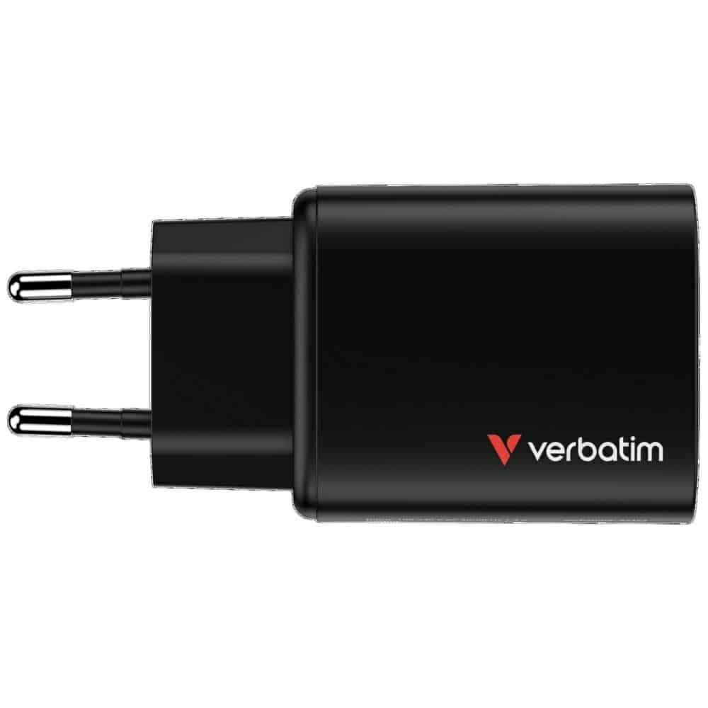 Φορτιστής Τοίχου Verbatim Essentials Gan 65w Μαύρος 32352 - Image 4