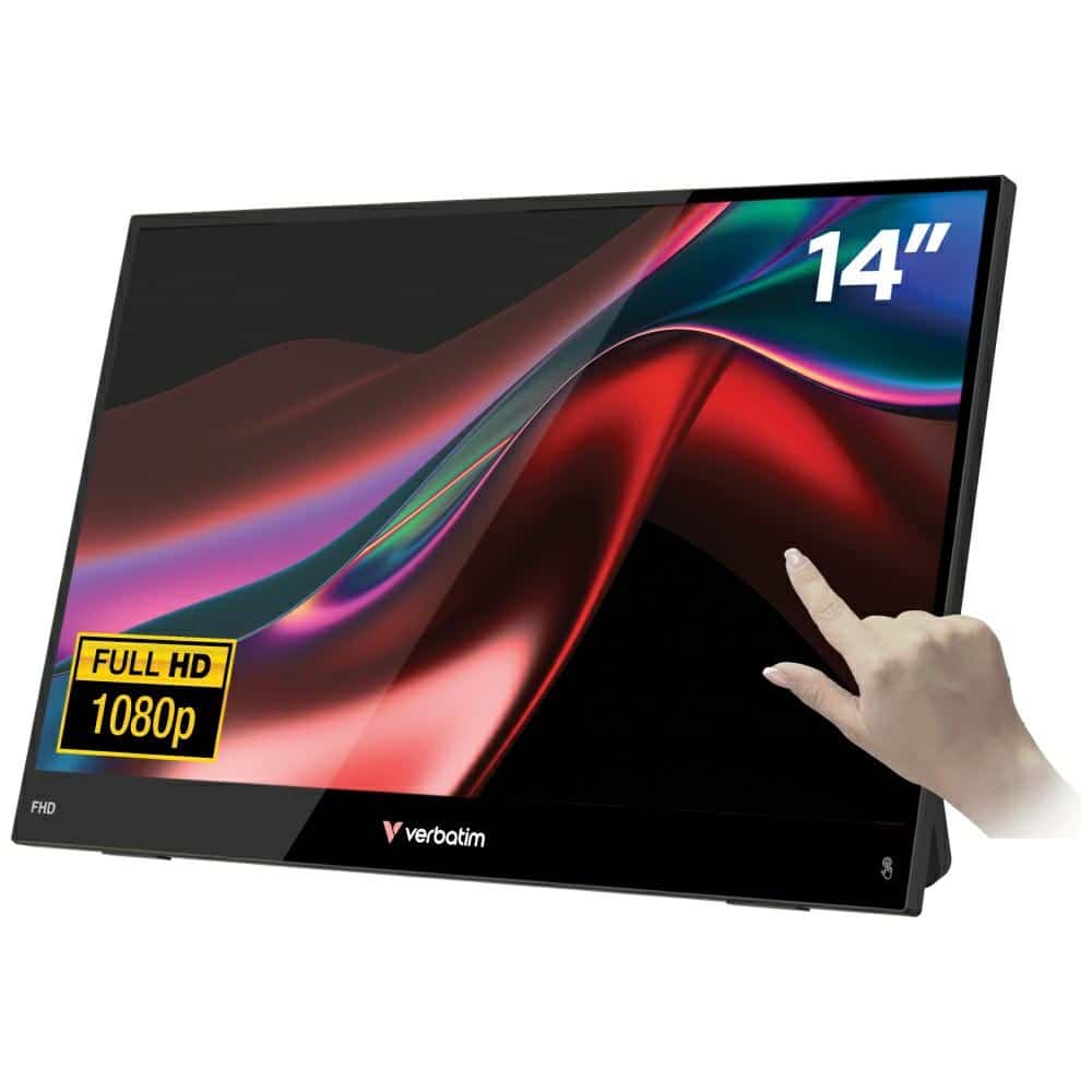 Φορητή Οθόνη Αφής Verbatim Light 14" Fhd Μαύρη 32400 - Image 3