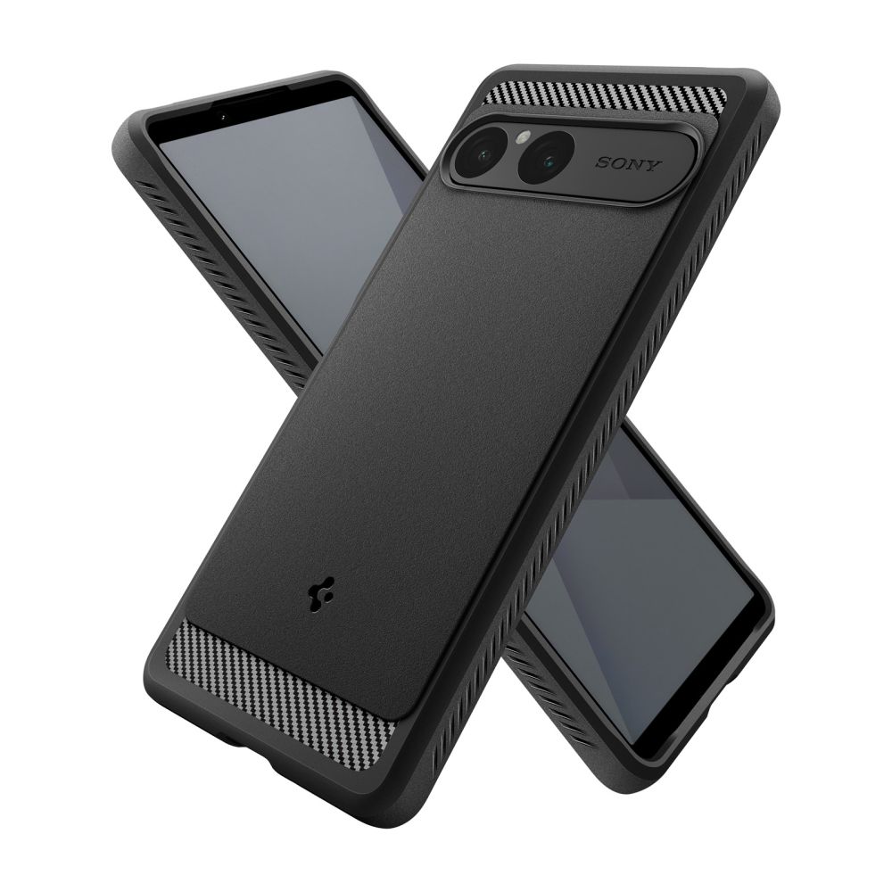 Spigen Rugged Armor - θήκη για Sony Xperia 10 VII - Μαύρο - Image 11
