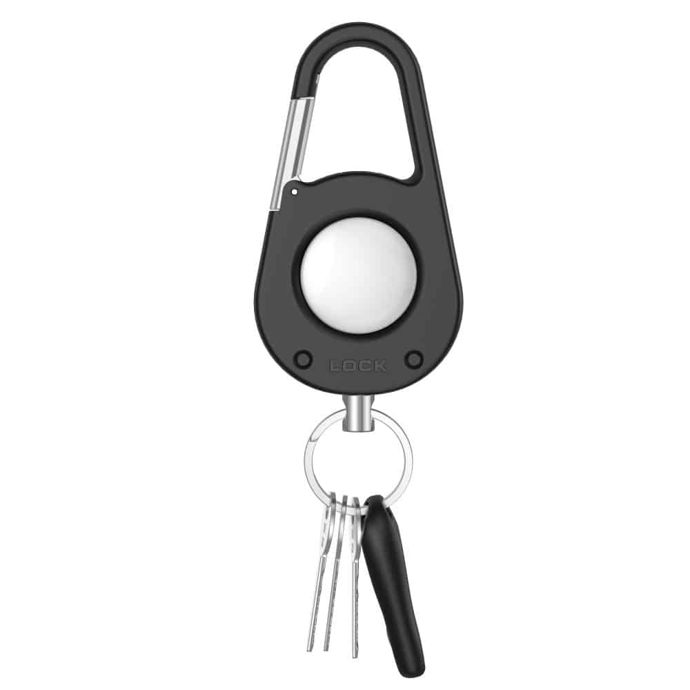 Tech-Protect Slidelock Keychain Για Apple Airtag 1 / 2 Μαυρο - Image 3