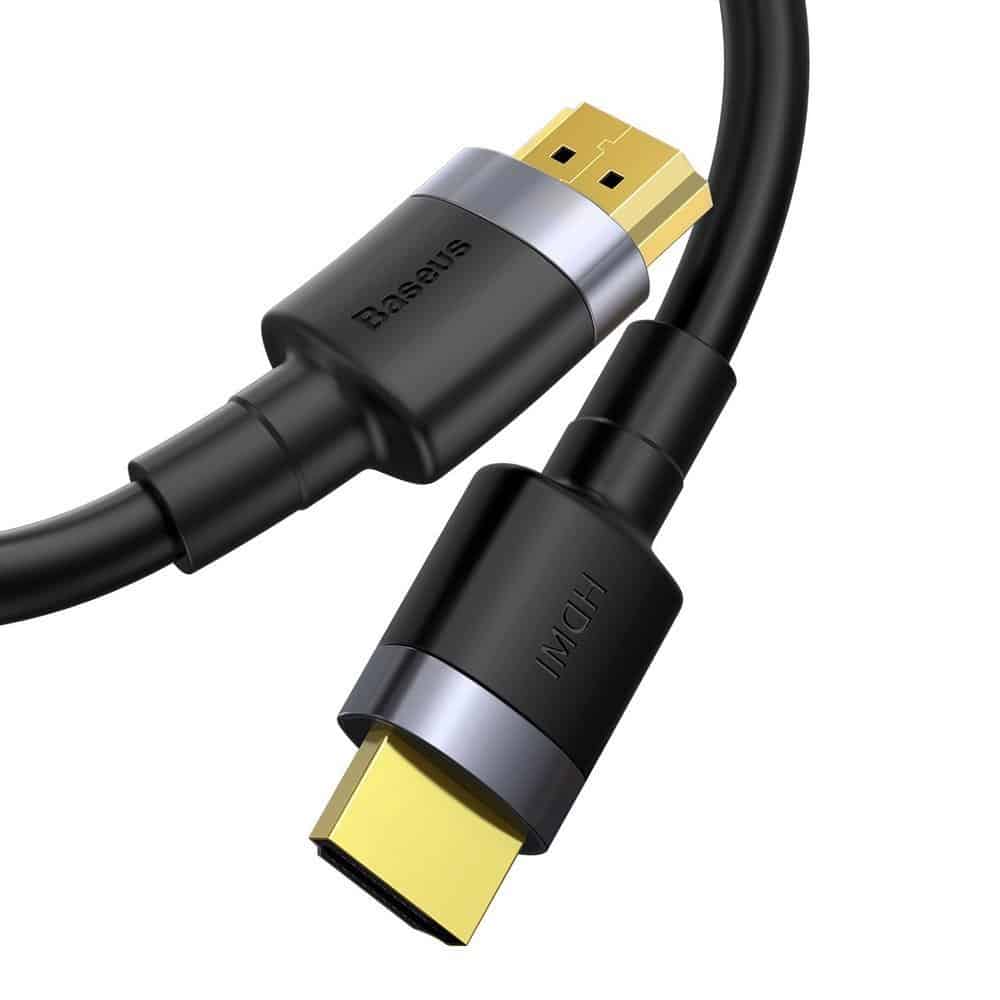 Baseus - Καλώδιο Βίντεο Cafule (cadklf-G01) - Hdmi Σε Hdmi, 4k, 3m - Μαύρο - Image 2