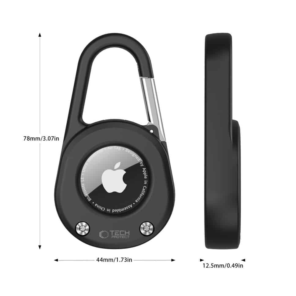 Tech-Protect Slidelock Keychain Για Apple Airtag 1 / 2 Μαυρο - Image 6