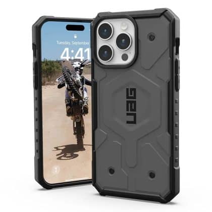 UAG Pathfinder - θήκη για Apple iPhone 16 Pro - Ασημί