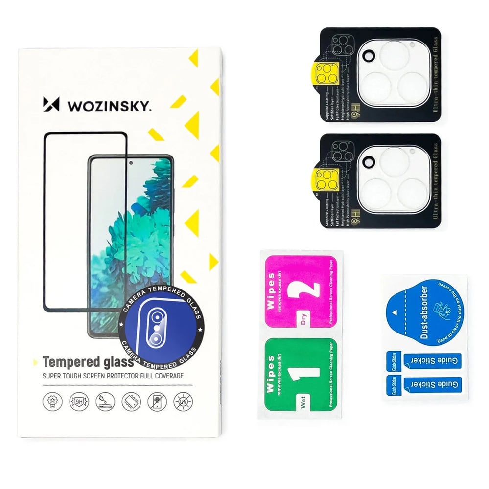 Μαύρο Προστασία Κάμερας Wozinsky Για Samsung Galaxy Z Fold 7, Σετ 2 Τεμαχίων - Image 3