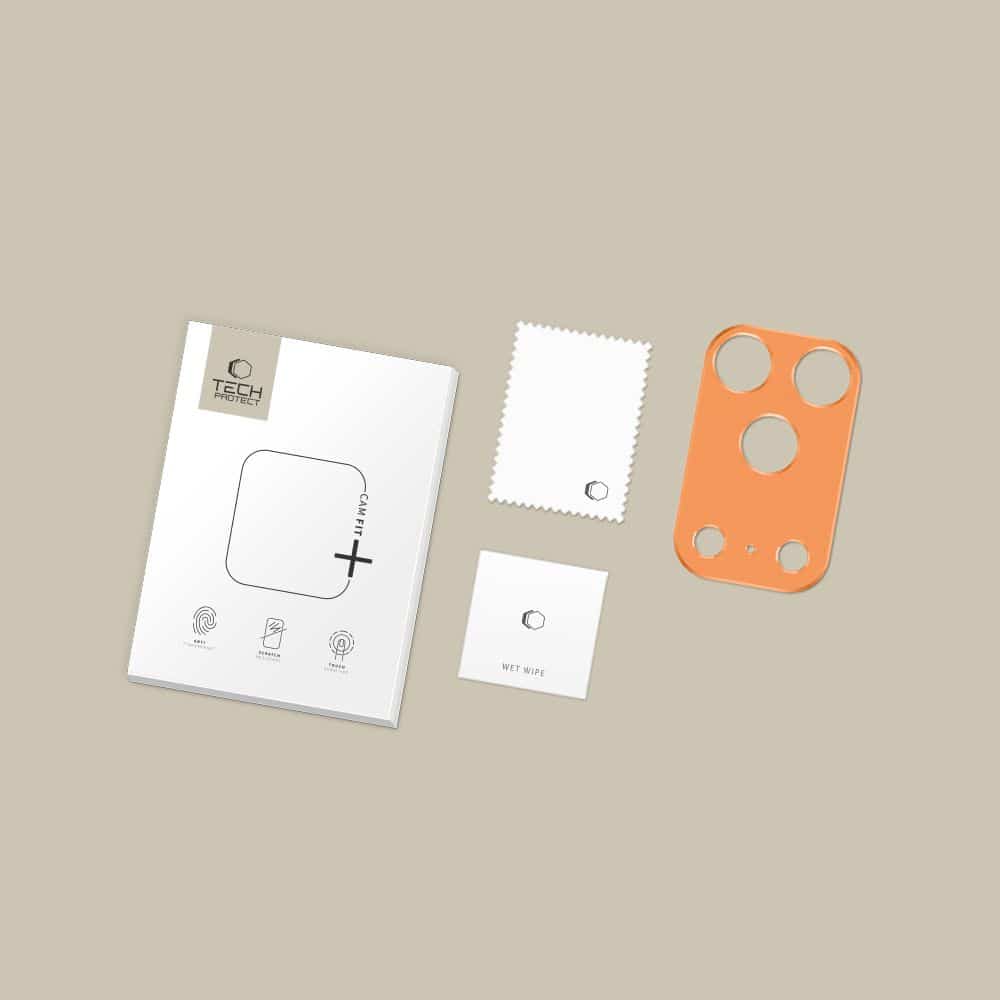 Προστασία Καμερας Tech-Protect Camalloy Fit+ Για iPhone 17 Pro Cosmic Orange - Image 5