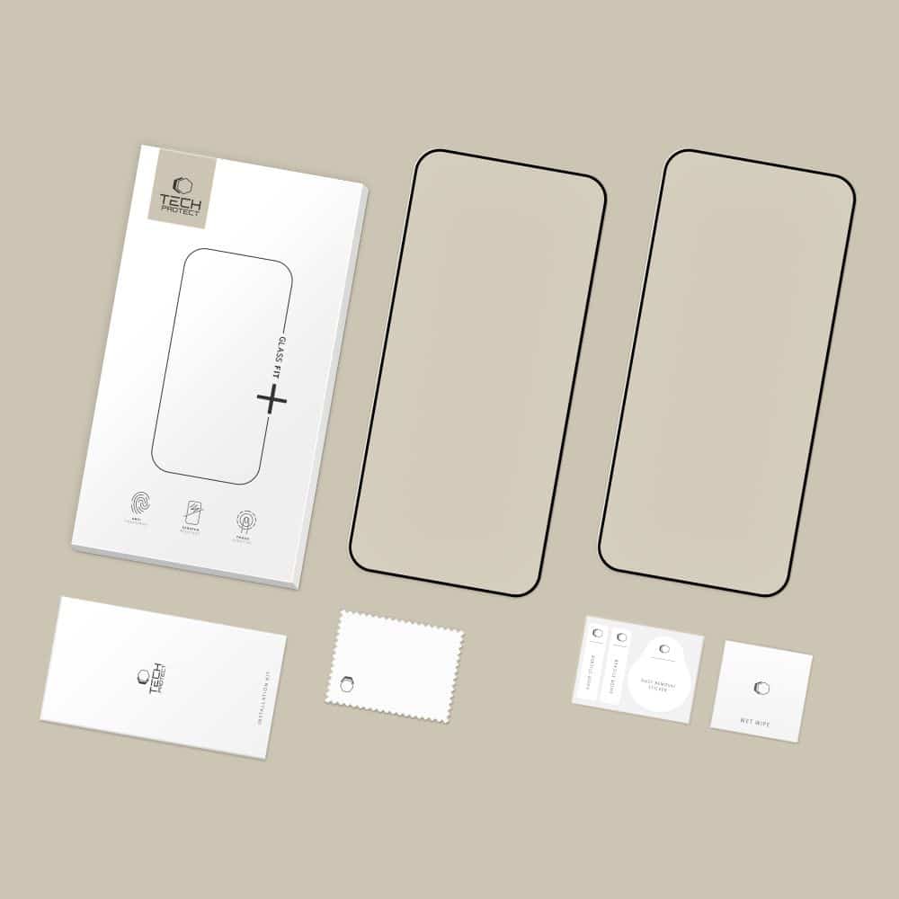 Τζαμάκι Προστασίας Tech-Protect Glass Fit+ 2-Πακετο Για Xiaomi Redmi 15 4g / 5g Μαυρο - Image 7