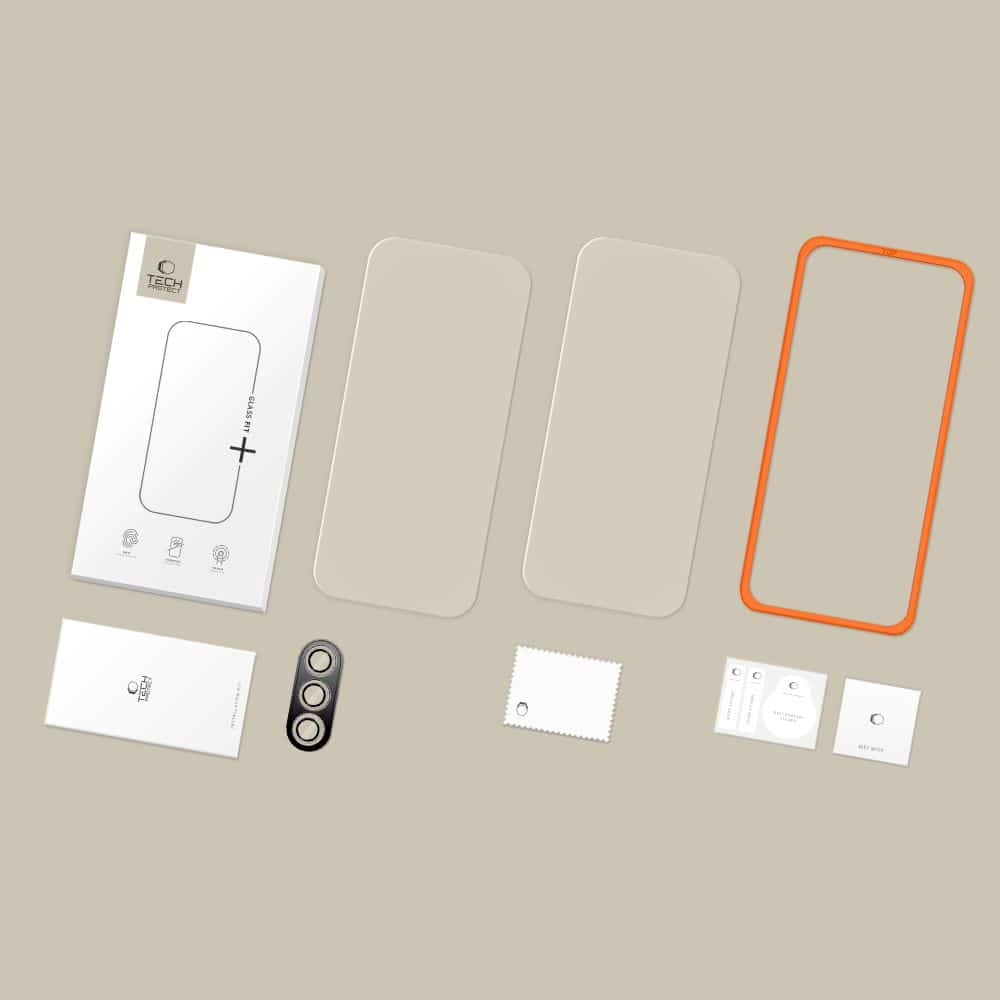 Τζάμι Σκληρυμένο Tech-Protect Easy Set+ 3-Pack Για Galaxy S25 Fe Διαφανο - Image 8