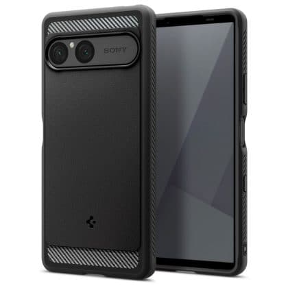 Spigen Rugged Armor - θήκη για Sony Xperia 10 VII - Μαύρο