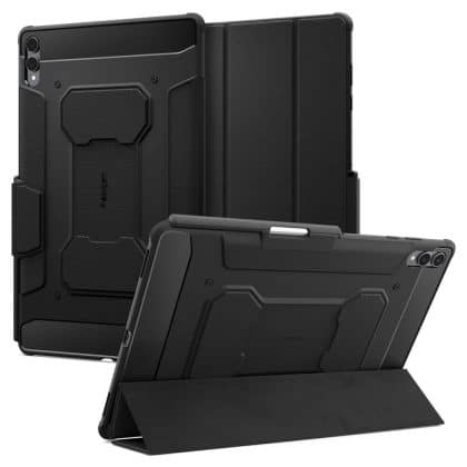 Spigen Rugged Armor Pro - θήκη για Samsung Galaxy Tab S12 Ultra / S11 Ultra - Μαύρο