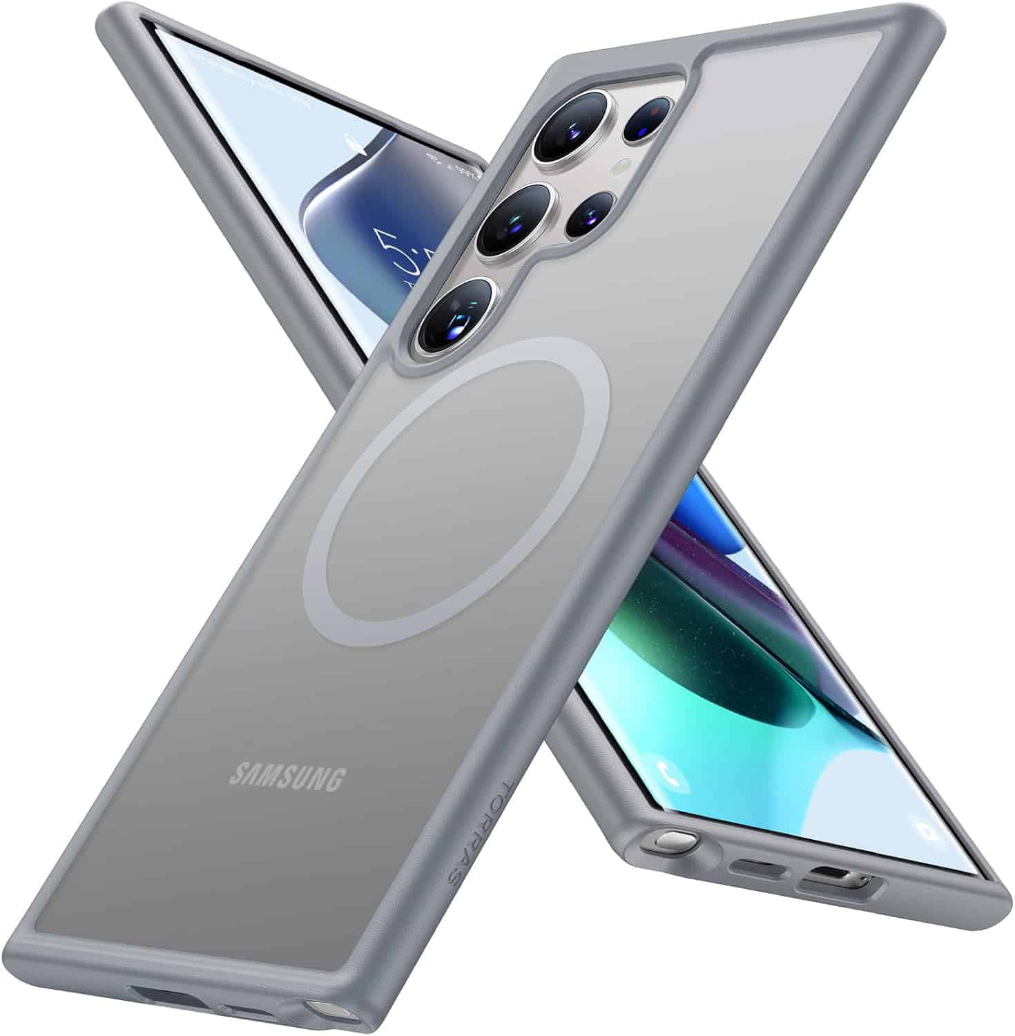 Torras Guardian Magnetic Series - θήκη για Samsung Galaxy S24 Ultra - Γκρι