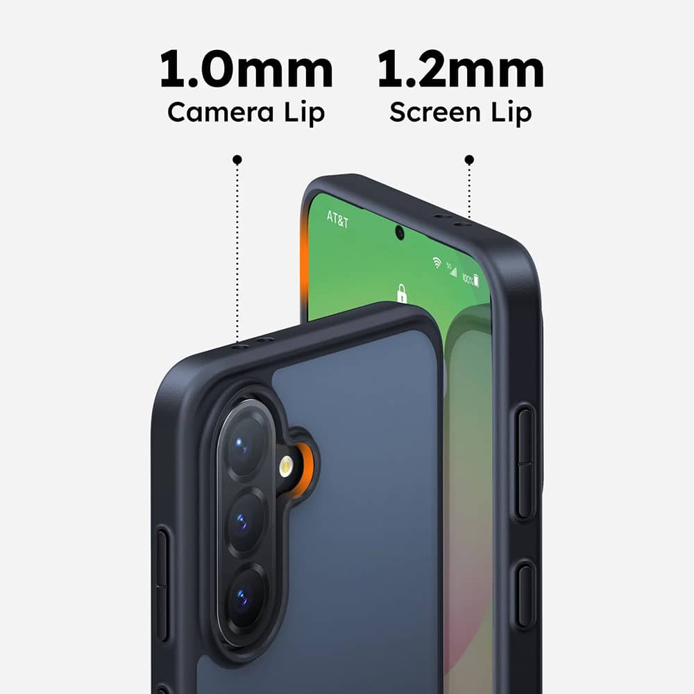 Torras Guardian Series - θήκη για Samsung Galaxy A56 - Μαύρο - Image 3