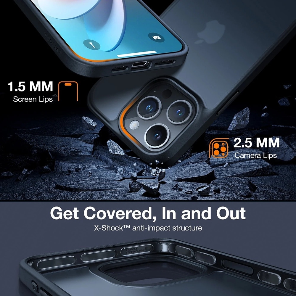 Torras Guardian Series - θήκη για Samsung Galaxy A56 - Μαύρο - Image 7