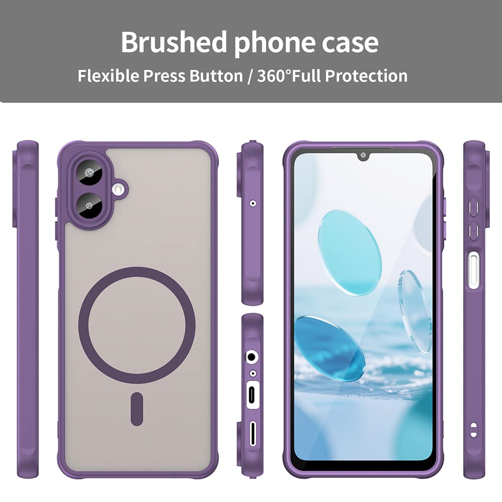 Techsuit HaloFrost II MagSafe - θήκη για Samsung Galaxy A07 4G - Μωβ - Image 4
