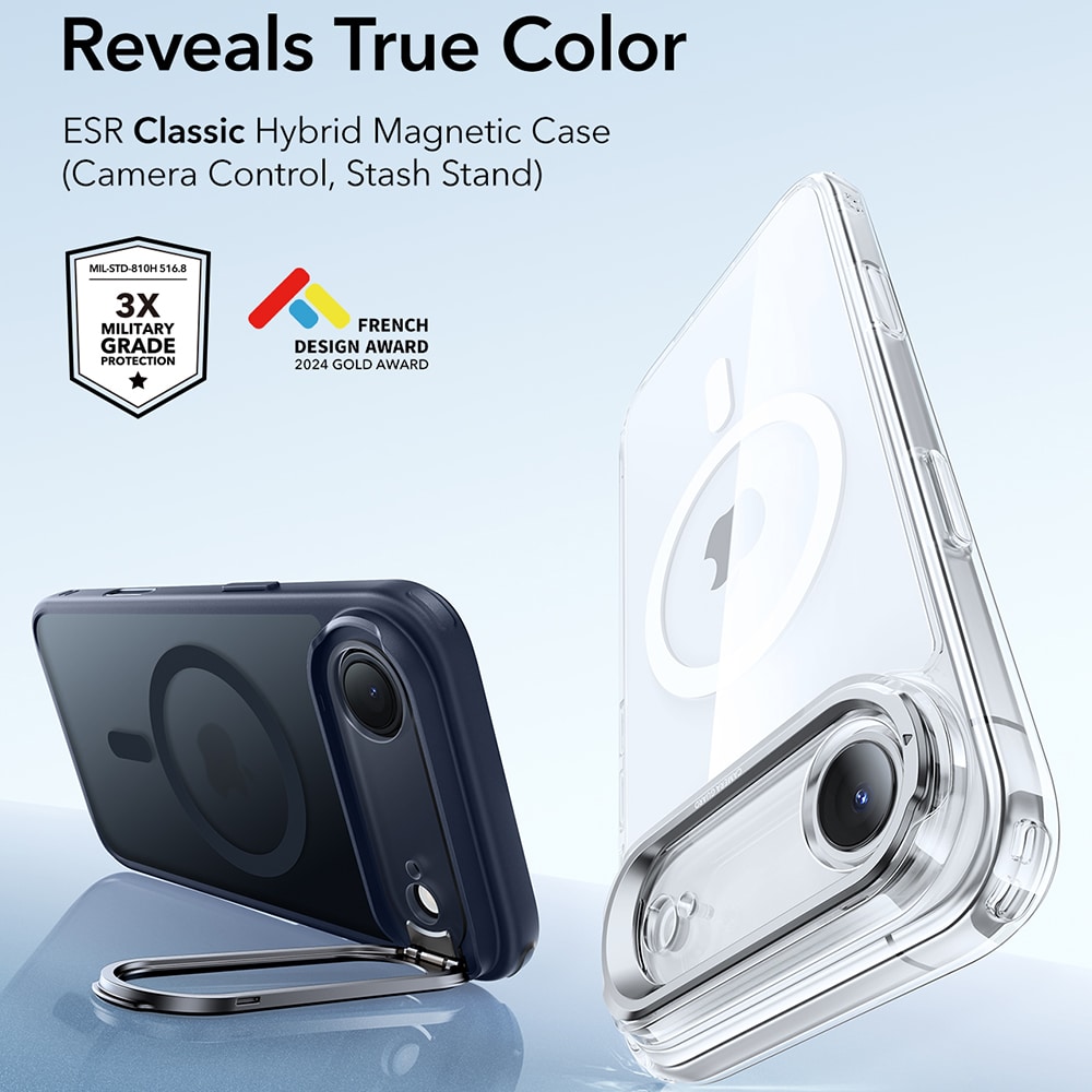 ESR Classic Hybrid HaloLock - θήκη για Apple iPhone 17 Air - Μπλε - Image 3