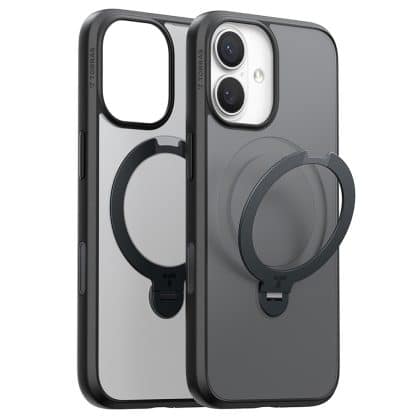 Torras Ostand Spin - θήκη για Apple iPhone 17 - Μαύρο