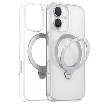 Torras Ostand Spin - θήκη για Apple iPhone 17 - Διάφανο