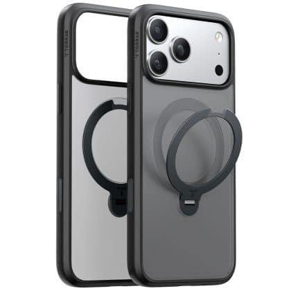 Torras Ostand Spin - θήκη για Apple iPhone 17 Pro - Μαύρο